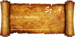 Szele Amadea névjegykártya